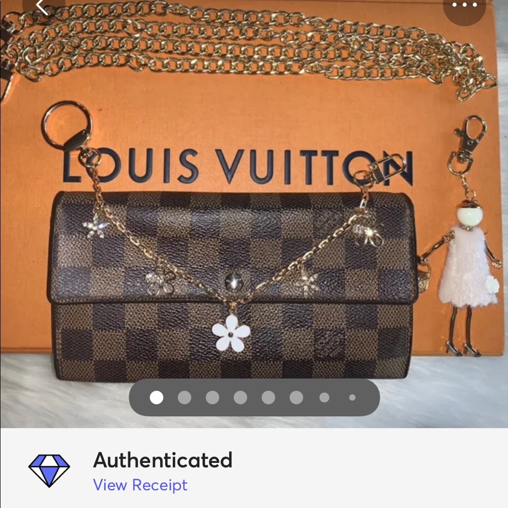 ❌SOLD❌Louis Vuitton Damier Porte Sarah Wallet